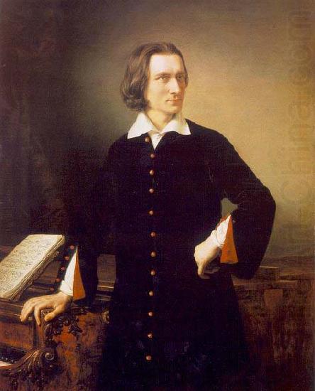 unknow artist Portrait of Franz Liszt china oil painting image